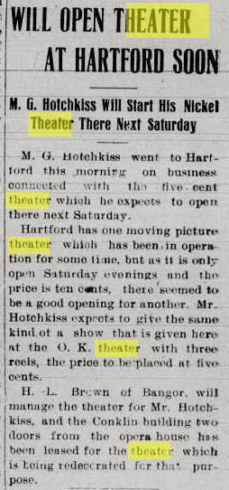 Heart Theatre - Oct 27 1910 Could Be Another Theater (newer photo)